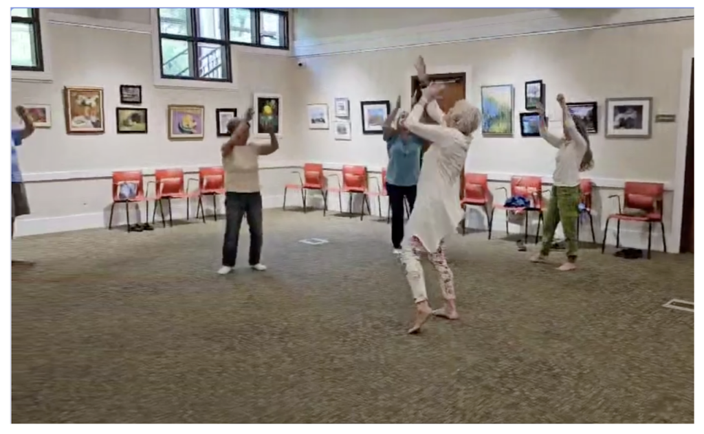 The groove dance at Warwick libraries 2 Library event in Warwick